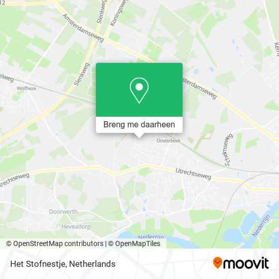 Het Stofnestje kaart
