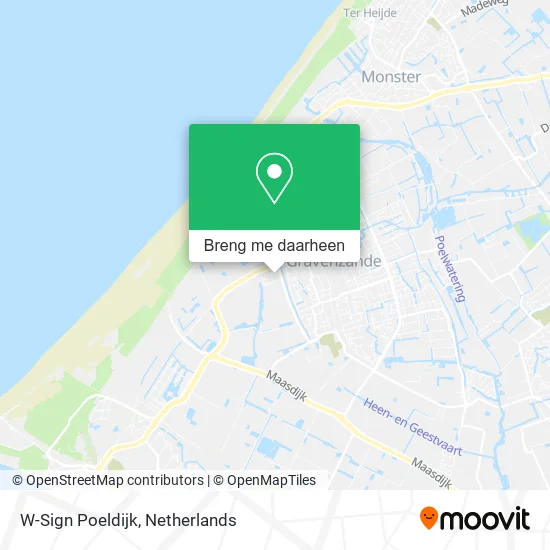 W-Sign Poeldijk kaart