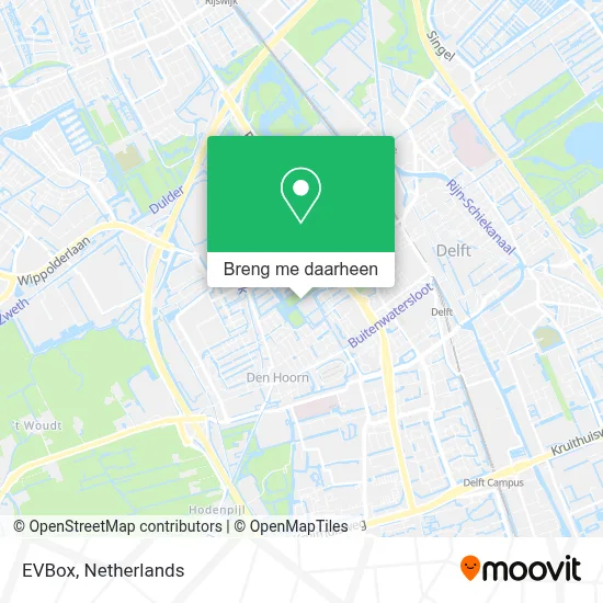 EVBox kaart