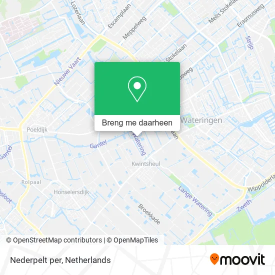 Nederpelt per kaart