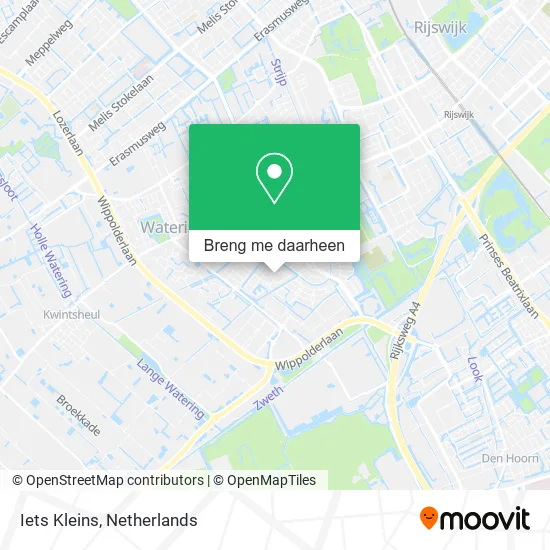 Iets Kleins kaart