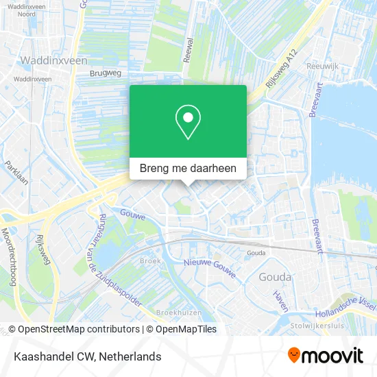 Kaashandel CW kaart