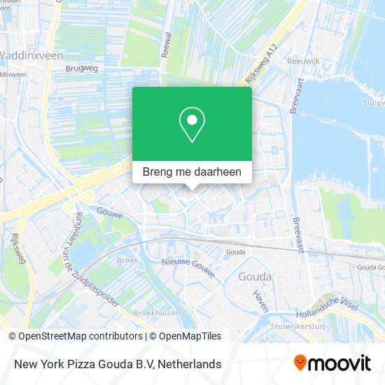 New York Pizza Gouda B.V kaart