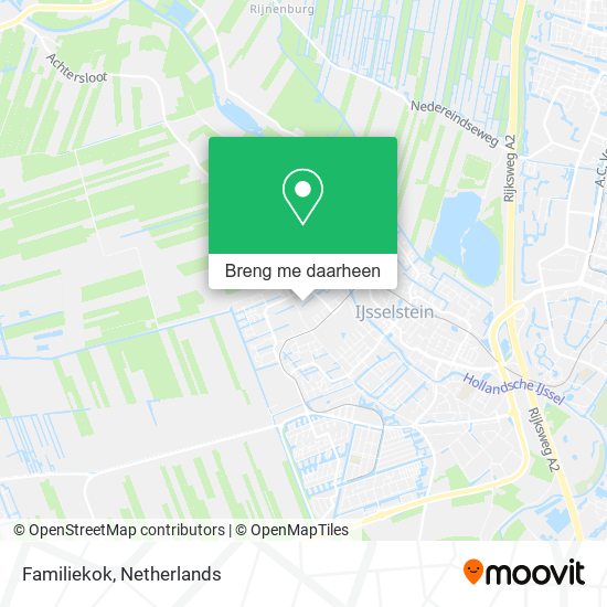Familiekok kaart
