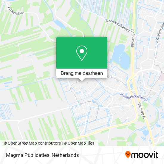 Magma Publicaties kaart