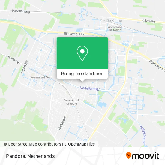 Pandora kaart