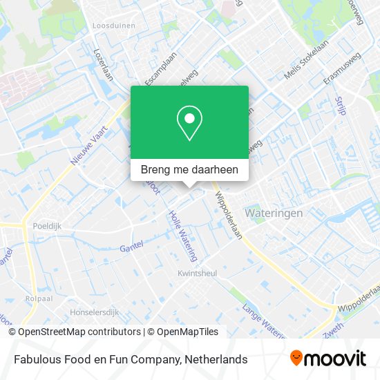 Fabulous Food en Fun Company kaart