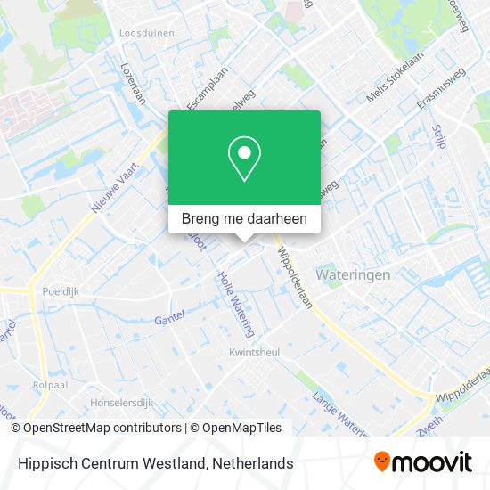 Hippisch Centrum Westland kaart