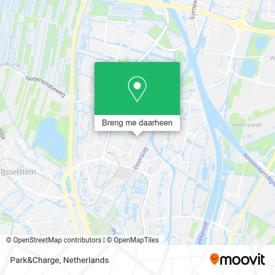 Park&Charge kaart