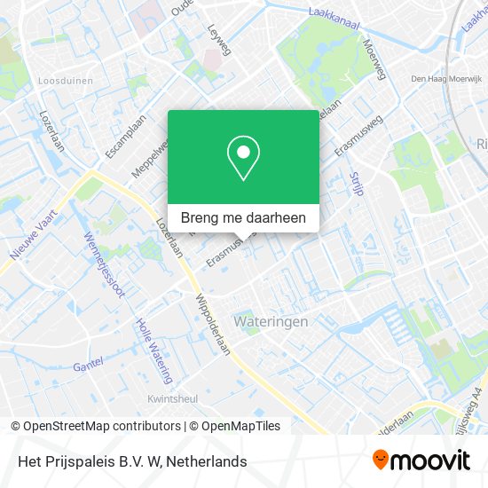 Het Prijspaleis B.V. W kaart