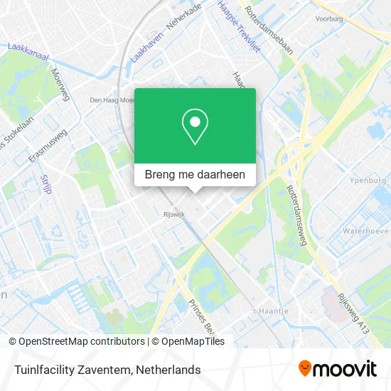 Tuinlfacility Zaventem kaart