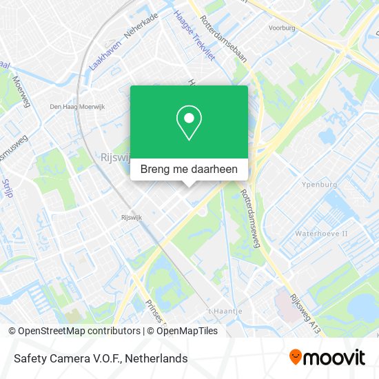 Safety Camera V.O.F. kaart