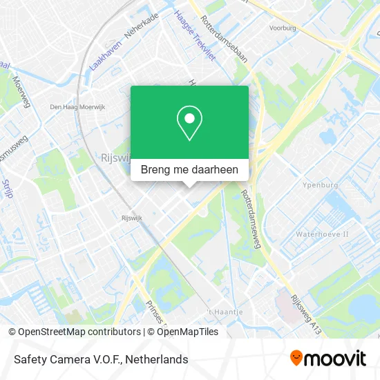 Safety Camera V.O.F. kaart
