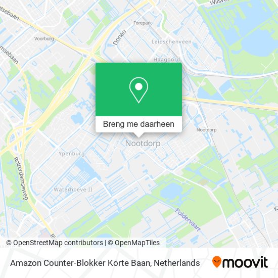 Amazon Counter-Blokker Korte Baan kaart