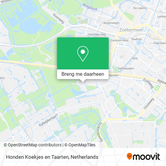 Honden Koekjes en Taarten kaart