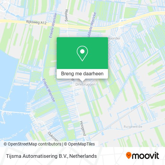 Tijsma Automatisering B.V. kaart