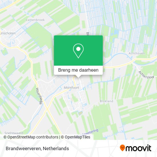 Brandweerveren kaart