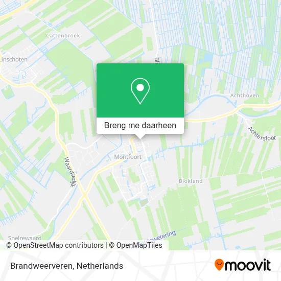 Brandweerveren kaart