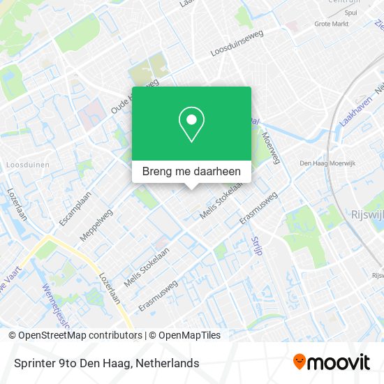 Sprinter 9to Den Haag kaart