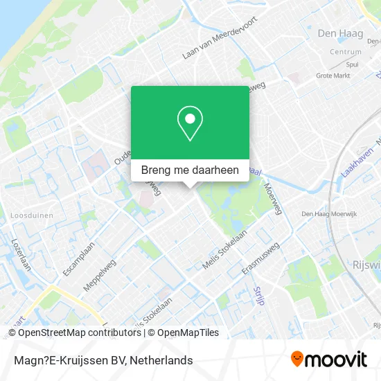 Magn?E-Kruijssen BV kaart