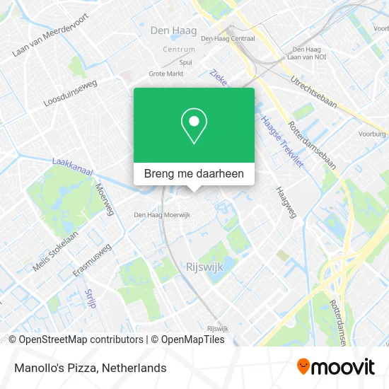 Manollo's Pizza kaart