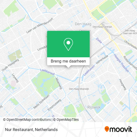 Nur Restaurant kaart