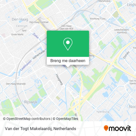 Van der Togt Makelaardij kaart