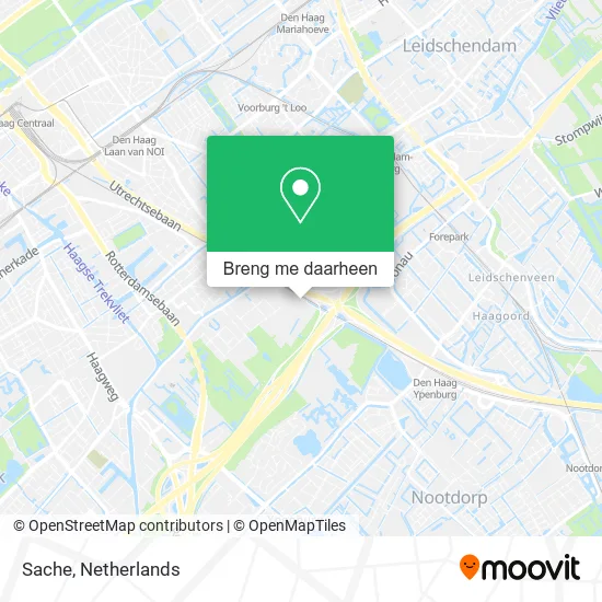 Sache kaart