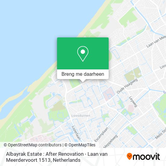 Albayrak Estate : After Renovation - Laan van Meerdervoort 1513 kaart