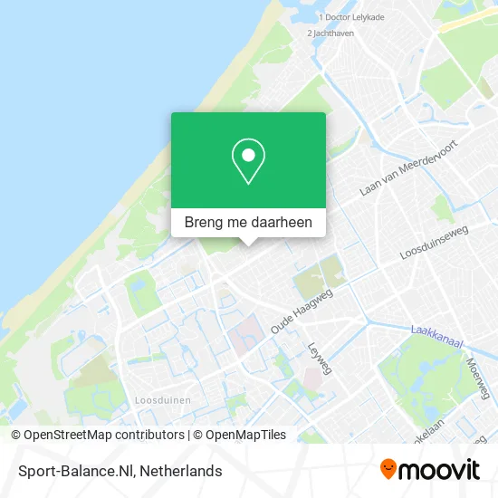 Sport-Balance.Nl kaart