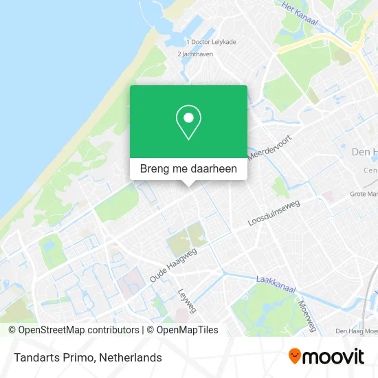 Tandarts Primo kaart