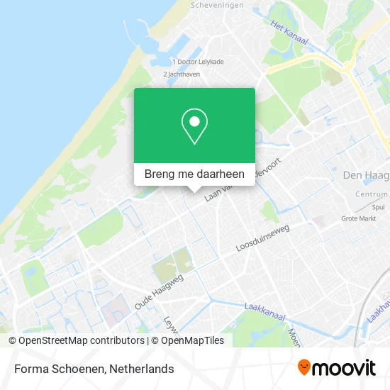 Forma Schoenen kaart