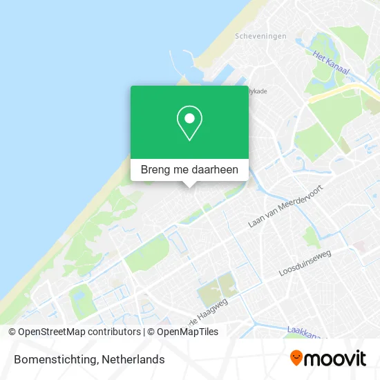 Bomenstichting kaart