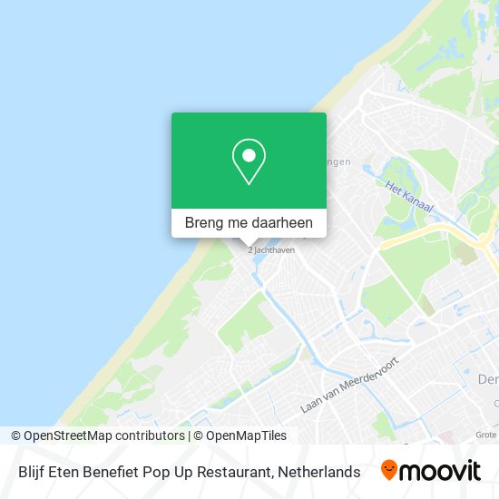 Blijf Eten Benefiet Pop Up Restaurant kaart