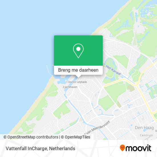 Vattenfall InCharge kaart