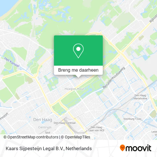 Kaars Sijpesteijn Legal B.V. kaart