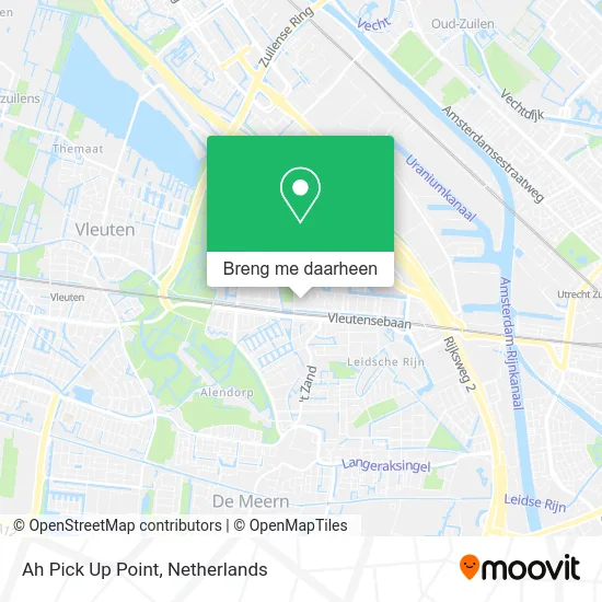 Ah Pick Up Point kaart