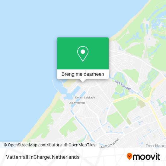 Vattenfall InCharge kaart