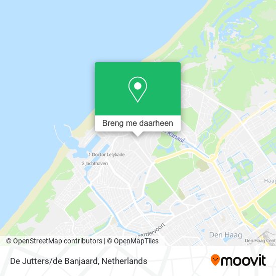 De Jutters/de Banjaard kaart