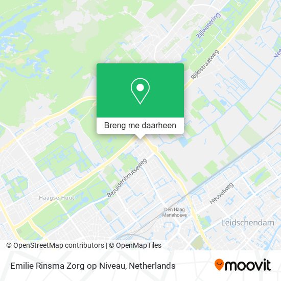 Emilie Rinsma Zorg op Niveau kaart