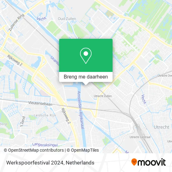 Werkspoorfestival 2024 kaart