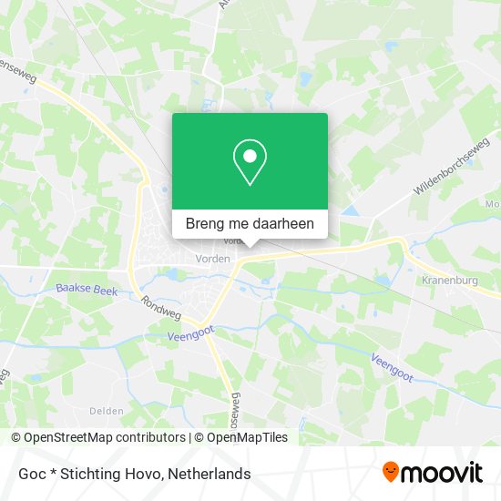 Goc * Stichting Hovo kaart