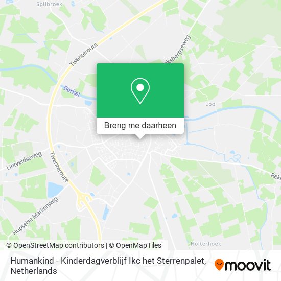 Humankind - Kinderdagverblijf Ikc het Sterrenpalet kaart