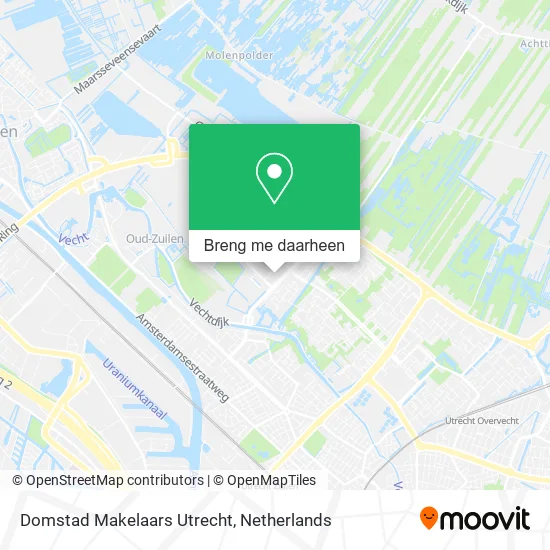 Domstad Makelaars Utrecht kaart