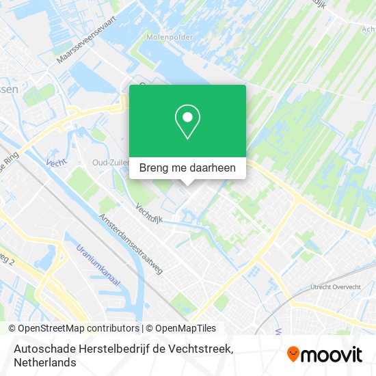 Autoschade Herstelbedrijf de Vechtstreek kaart