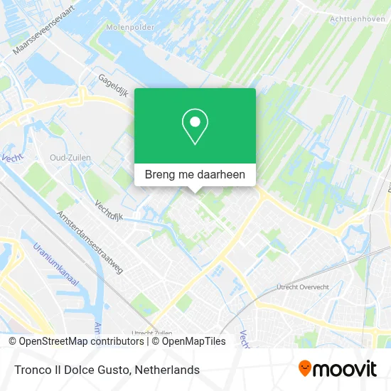 Tronco Il Dolce Gusto kaart