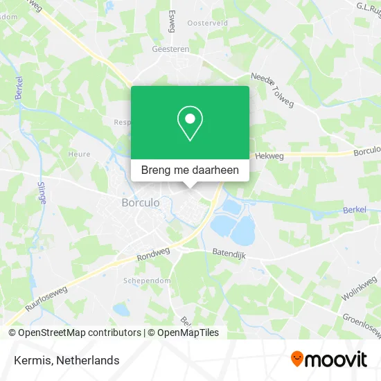 Kermis kaart