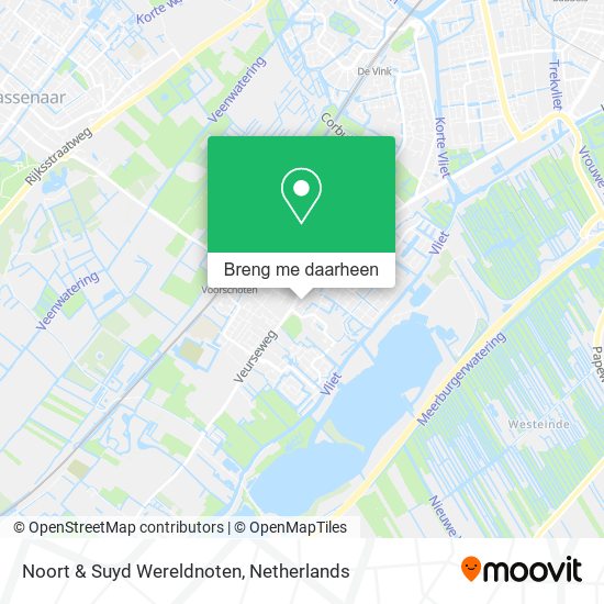 Noort & Suyd Wereldnoten kaart