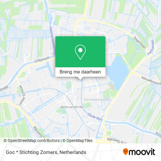 Goc * Stichting Zomers kaart