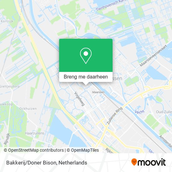 Bakkerij/Doner Bison kaart